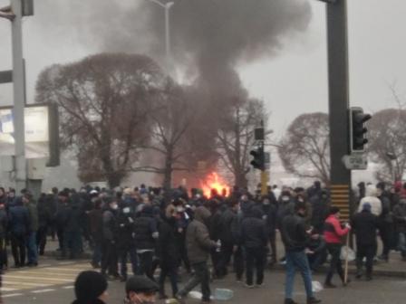 Бабаяна в Алматы задержали беспорядки