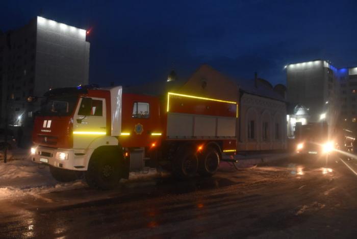 В Петропавловске едва не сгорела мечеть