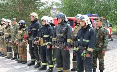 В Караганде провели пожарно-тактические учения в мечети Әнет баба