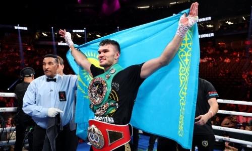 Али Ахмедов встретился с соперником по бою за титулы WBC и IBF после победы. Фото