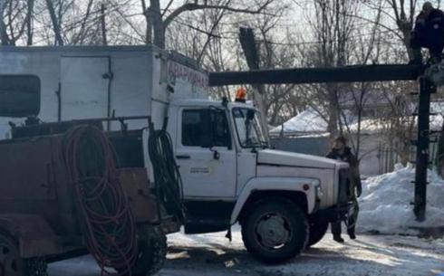 В Караганде аварийная машина ТОО 