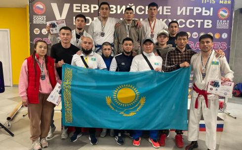 Карагандинцы завоевали пять золотых медалей на чемпионате мира по абсолютно реальному бою в Уфе