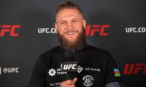 Топовый боец UFC восхитился нокаутом казахстанского файтера